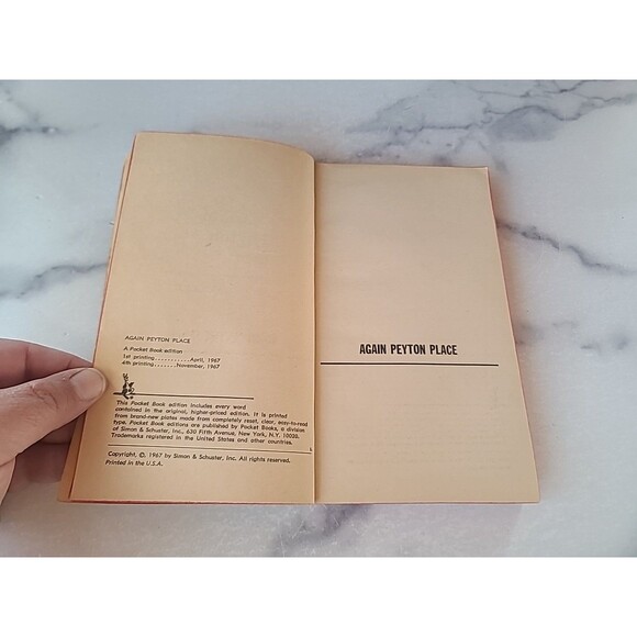 Again Peyton Place By Roger Fuller Paperback - Picture 4 of 10